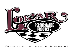 Lokar 1964 - 1972 Chevelle Brushed Billet Aluminum Curved Automatic Brake Pad with Rubber Inserts